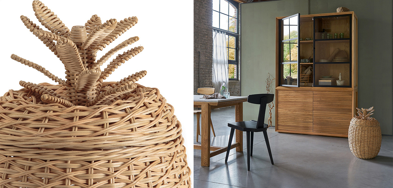 Корзина Wicker Exotic Basket Корзина Wicker Exotic Basket - Loft-Concept в Грозном