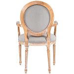 Стул из массива бука светло-серый Solid Luxury варинант исполнения - 2 | Loft Concept в Грозном