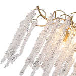 Люстра c подвесками из прозрачного хрусталя Диаметр 85 см FAIRYTREE Light варинант исполнения - 3 | Loft Concept в Грозном