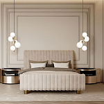 Подвесной светильник с 5-ю белыми шарообразными плафонами Bubble Chandelier варинант исполнения - 5 | Loft Concept в Грозном