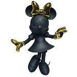 Статуэтка Минни Маус черного и золотого цвета Minnie Mouse Black&Gold Figurine  варинант исполнения - 1 | Loft Concept в Грозном