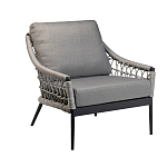 Кресло уличное темно-серое Street Bliss варинант исполнения - 2 | Loft Concept в Грозном