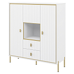 Буфет белый трёхдверный с двумя ящиками Antique Order варинант исполнения - 1 | Loft Concept в Грозном