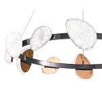 Люстра подвесная круглая с овальными плафонами Iona chandelier варинант исполнения - 7 | Loft Concept в Грозном