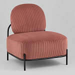 Кресло Стоун велюр рельефный коралловый варинант исполнения - 1 | Loft Concept в Грозном