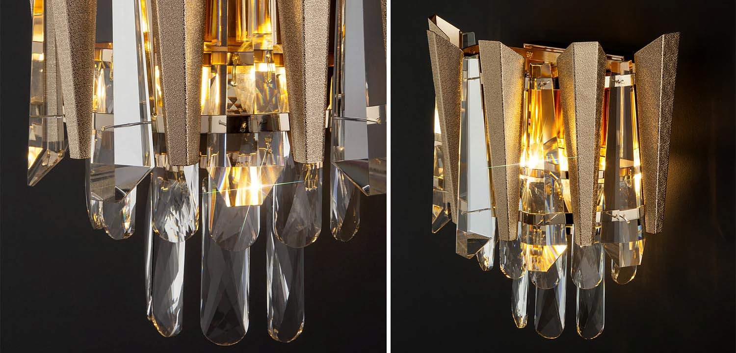 Бра Crystal Edge Sconce Бра Crystal Edge Sconce - Loft-Concept в Грозном