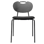 Стул с мягким сиденьем черный Stool Loft Black варинант исполнения - 1 | Loft Concept в Грозном