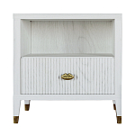 Прикроватная тумбочка с полкой Elsa Dreams White варинант исполнения - 6 | Loft Concept в Грозном