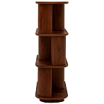 Стеллаж Zacharie Brown Wood Rack варинант исполнения - 3 | Loft Concept в Грозном