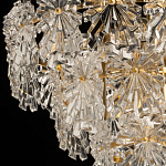 Люстра многоярусная с объемными прозрачными цветами Hanging Flowers варинант исполнения - 8 | Loft Concept в Грозном