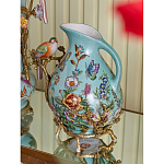 Кувшин с птичкой и  цветочным рисунком Blue Garden варинант исполнения - 5 | Loft Concept в Грозном