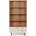 Широкий стеллаж с принтом Elise Rack варинант исполнения - 11 | Loft Concept в Грозном