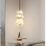 Подвесной светильник с фигурными плафонами Stone Triad варинант исполнения - 6 | Loft Concept в Грозном