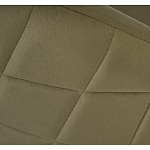 Стул велюровый хаки на золотистых металлических ножках Vendramin Chair варинант исполнения - 5 | Loft Concept в Грозном