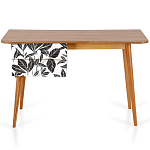 Письменный стол с принтом на ящиках Elise Desk варинант исполнения - 3 | Loft Concept в Грозном