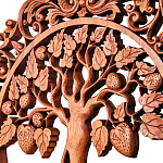 Панно из дерева LeafBerry Panel With Trees варинант исполнения - 2 | Loft Concept в Грозном