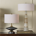 Настольная лампа с конусовидным каменным корпусом Regency варинант исполнения - 3 | Loft Concept в Грозном