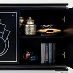 Черный комод в стиле арт-деко Luciano варинант исполнения - 8 | Loft Concept в Грозном