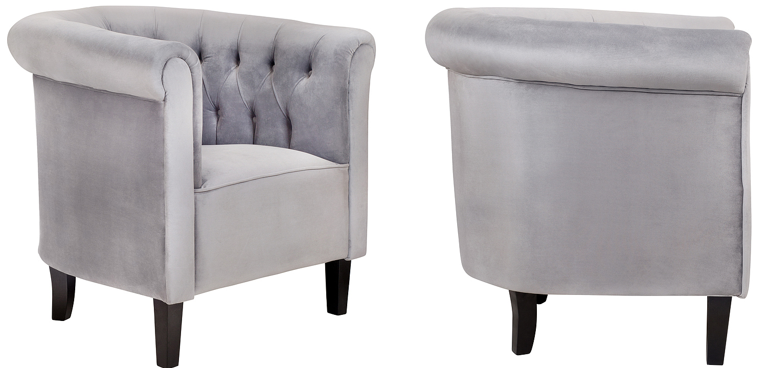 Кресло Cesare Armchair grey Кресло Cesare Armchair grey - Loft-Concept в Грозном