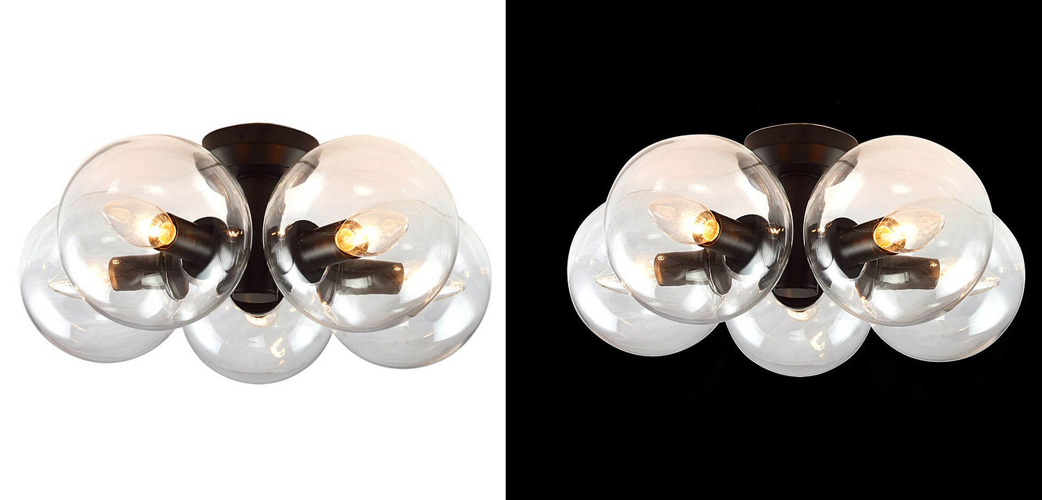 Потолочный светильник Modo 5 Globes Ceiling Lamp 41 Потолочный светильник Modo 5 Globes Ceiling Lamp 41 - Loft-Concept в Грозном