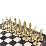 Шахматы Ренессанс с доской из натурального мрамора Decorative Thematic Chess варинант исполнения - 4 | Loft Concept в Грозном