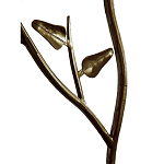 Стеллаж металлический с птичками Primavera варинант исполнения - 5 | Loft Concept в Грозном