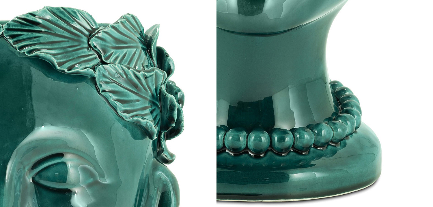 Ваза Vase Selva Mono Copper Green Ваза Vase Selva Mono Copper Green - Loft-Concept в Грозном
