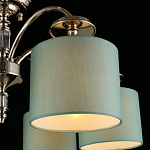 Люстра потолочная Nikoletta с бирюзовым плафоном варинант исполнения - 4 | Loft Concept в Грозном