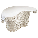 Кофейный стол природной формы Pollux White Coffee Table варинант исполнения - 2 | Loft Concept в Грозном