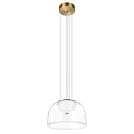 Подвесной светильник с куполообразным прозрачным стеклянным плафоном Grada Light варинант исполнения - 5 | Loft Concept в Грозном