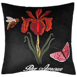 Декоративная подушка с вышивкой Hermes 9