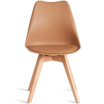 Стул с мягким сиденьем Arvika Latte варинант исполнения - 5 | Loft Concept в Грозном