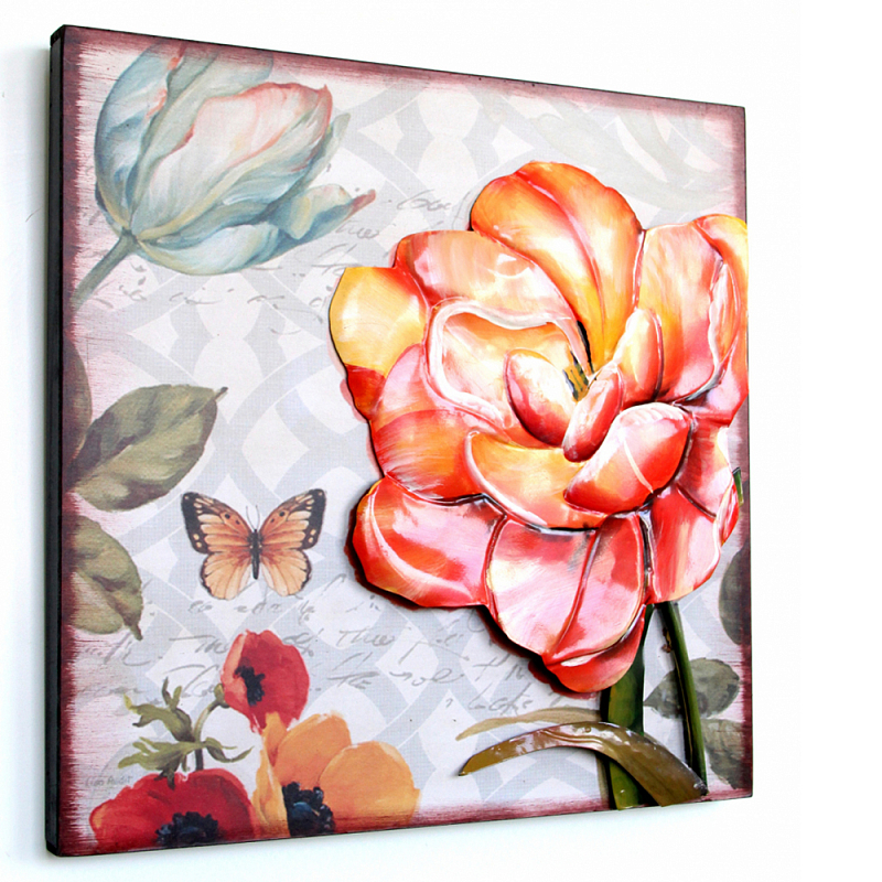 Аксессуар настенный из металла Blank Space Flower Мульти в Грозном | Loft Concept 