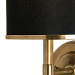 Бра с черным цилиндрическим абажуром Mid Century варинант исполнения - 1 | Loft Concept в Грозном