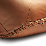 Дизайнерское кожаное кресло в форме руки Poltronova Joe Gold  Armchair варинант исполнения - 9 | Loft Concept в Грозном