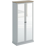 Двухдверный шкаф с зеркальными дверцами Percent Closet варинант исполнения - 2 | Loft Concept в Грозном