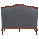 Диван двухместный из натурального бука цвета антрацит Solid Luxury варинант исполнения - 2 | Loft Concept в Грозном