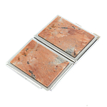 Портсигар с газовой зажигалкой из натурального камня Пегматит Stone Cigarettes Cases варинант исполнения - 2 | Loft Concept в Грозном
