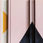 Дизайнерский комод с геометрическим рисунком Arredi варинант исполнения - 2 | Loft Concept в Грозном