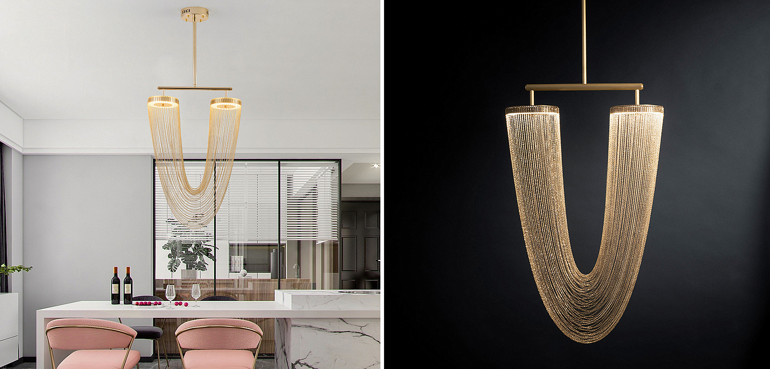 Люстра Otero Gold Larose Guyon Люстра Otero Gold Larose Guyon - Loft-Concept в Грозном