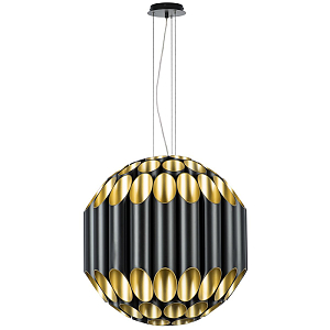 Люстра Garbi Black Pipe Organ Chandelier 80