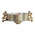 Чаша с орнаментом на бронзовых ножках в виде львов Eden Garden варинант исполнения - 3 | Loft Concept в Грозном