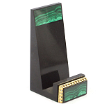 Подставка для телефона из натурального камня малахит Stone Stand варинант исполнения - 1 | Loft Concept в Грозном