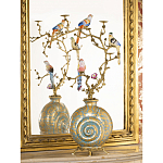 Бронзовый подсвечник Птичий рай Flora варинант исполнения - 5 | Loft Concept в Грозном