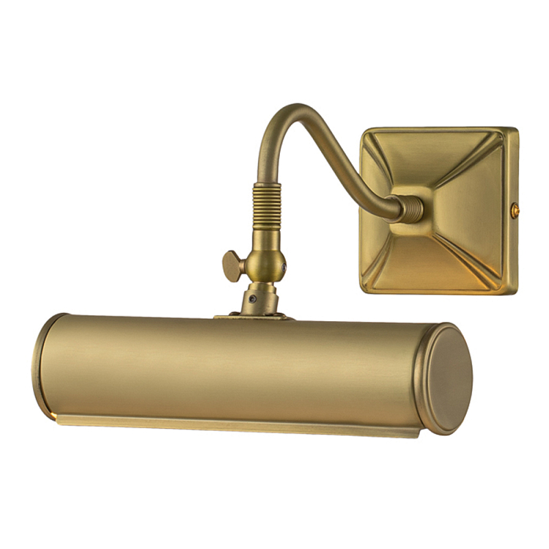 Светильник для картин с коротким цилиндрическим плафоном Elstead Lighting Латунь Бронза в Грозном | Loft Concept 