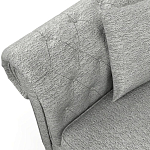 Мебельная ткань Шенилл серый цвет 138 см T4-34 варинант исполнения - 4 | Loft Concept в Грозном