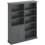 Двойной стеллаж с ящиком и 2-мя дверцами Percent Rack варинант исполнения - 2 | Loft Concept в Грозном