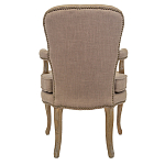 Кресло Aubrey Classical Armchair brown flax варинант исполнения - 2 | Loft Concept в Грозном