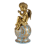 Фигурка Ангел с флейтой на шаре Seraphic варинант исполнения - 2 | Loft Concept в Грозном