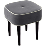 Квадратный мягкий пуф на черных ножках Winton Pouf Square варинант исполнения - 21 | Loft Concept в Грозном